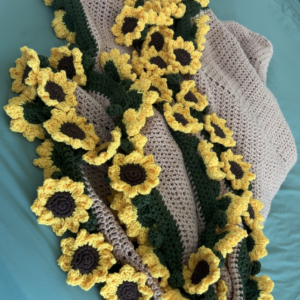 Sunflower Bouquet Blanket